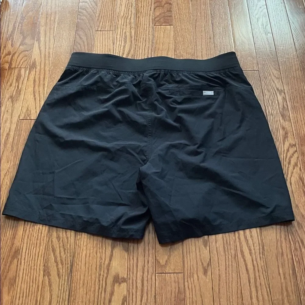 Figs Black Scrub Shorts Sz XL